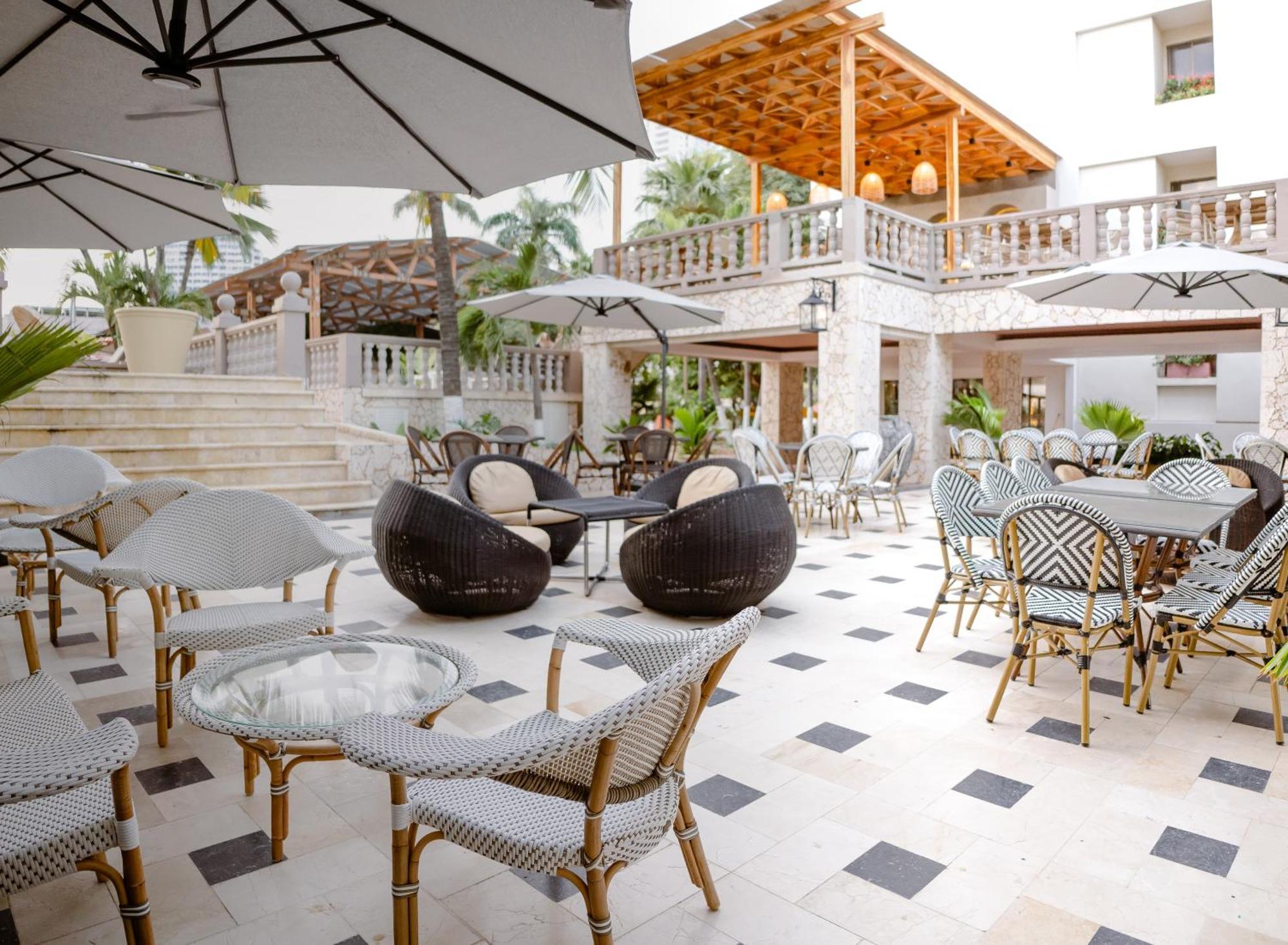 Hotel Caribe By Faranda Grand, A Member Of Radisson Individuals Cartagena المظهر الخارجي الصورة The lobby of the hotel